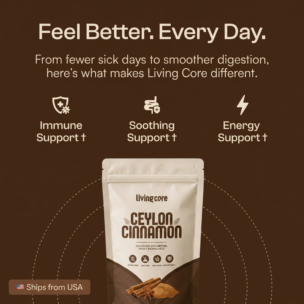 LivingCore® Organic Ceylon Cinnamon Powder
